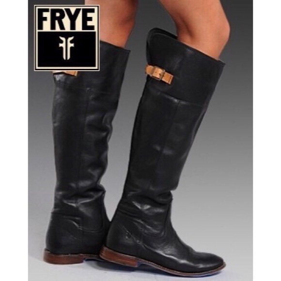 Frye Shoes - FRYE Paige Cuff over-the-knee riding boots